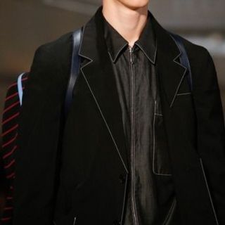 PRADA - PRADA プラダ 16ss ジップアップステッチシャツの通販 by s