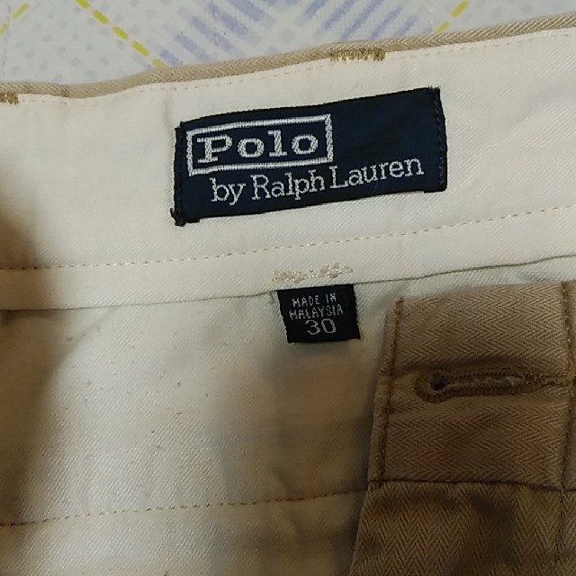 POLO RALPH LAUREN(ポロラルフローレン)のメンズ　チノパン　ポロ・ラルフローレン　サイズ30　Ｍ　ウエスト76股下72 メンズのパンツ(チノパン)の商品写真