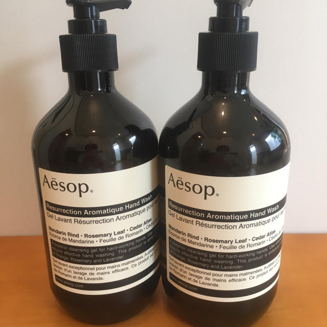 新品 AESOP イソップ レスレクション ハンドウォッシュ 500ml 2個