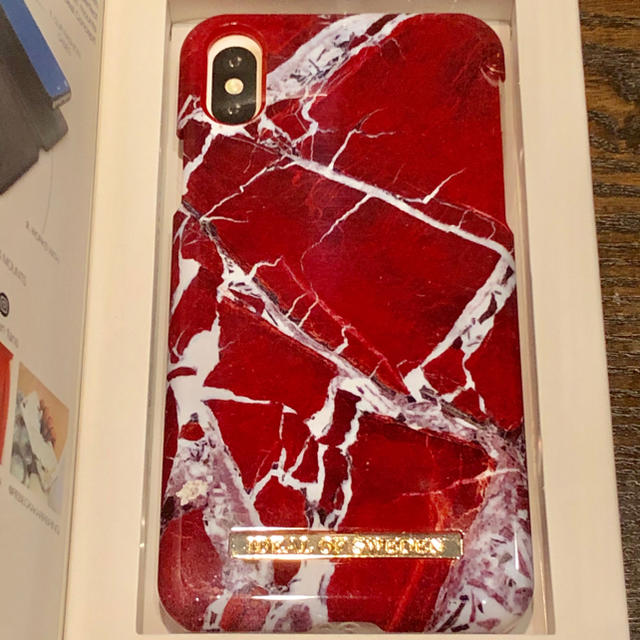 Iphonexsケースモスキーノ,iDEALOFSWEDEN大理石風iPhoneXケースの通販byyoshi'sshop｜ラクマ