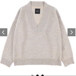 アンユーズド(UNUSED)のunused v neck knit(ニット/セーター)