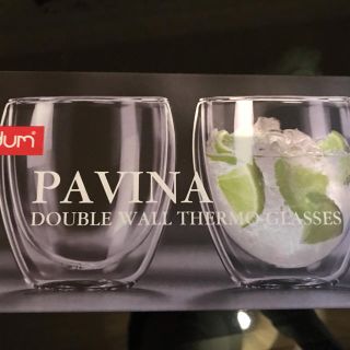 ボダム(bodum)の【新品未開封】BODUM PAVINA Double thermo(グラス/カップ)