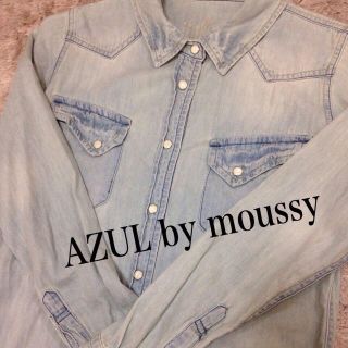 アズールバイマウジー(AZUL by moussy)のAZUL♡定番デニムシャツ(シャツ/ブラウス(長袖/七分))