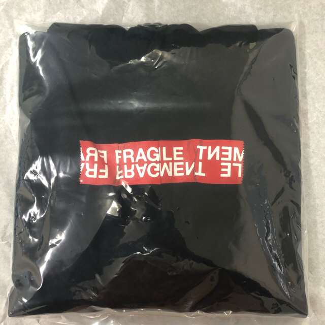 sacai x fragment Hoodie BLACK