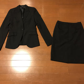 コムサイズム(COMME CA ISM)の美品コムサイズムのシンプルなスーツ サイズM 黒 背抜き(スーツ)