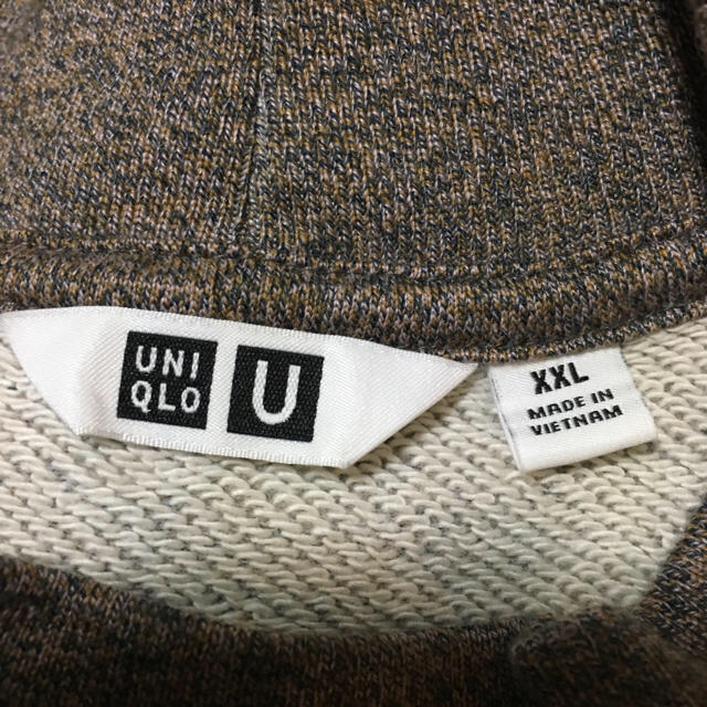 UNIQLO(ユニクロ)のUNIQLO ユニクロユー スウェットプルオーバー ブラウン レディースのトップス(トレーナー/スウェット)の商品写真