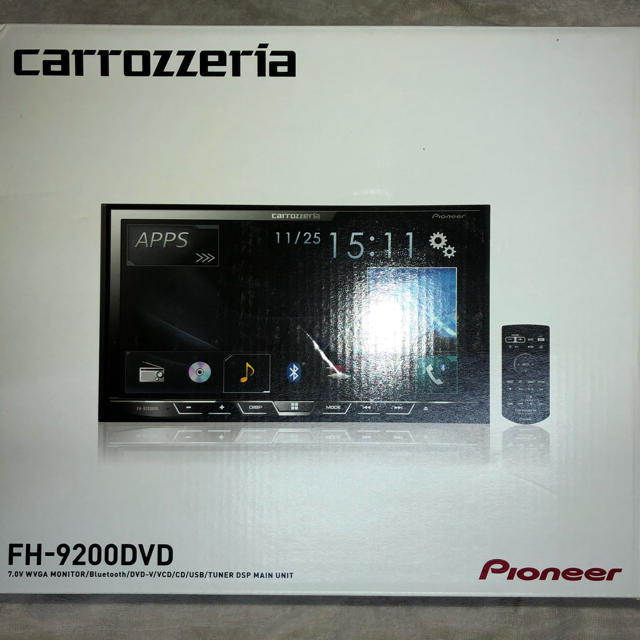 自動車/バイクPioneer carrozzeria FH-9200DVD