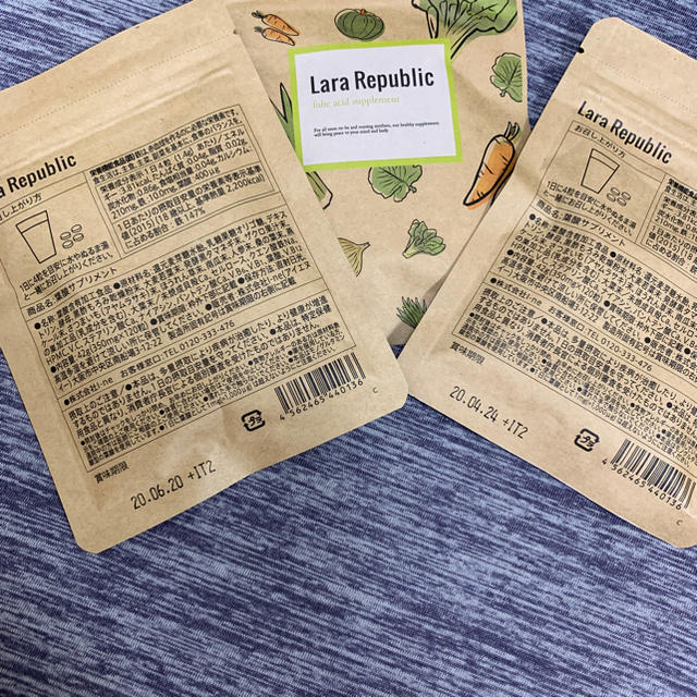 lara Republic 3袋セット 食品/飲料/酒の健康食品(その他)の商品写真