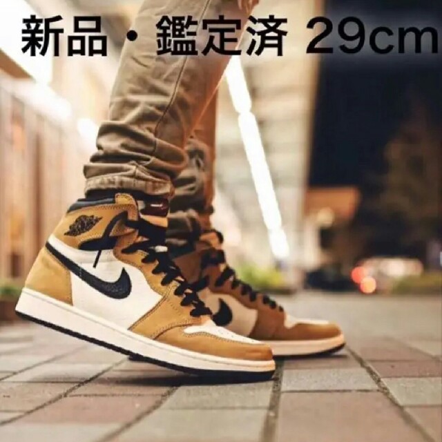 靴/シューズjordan1 retro high og rookie of the year