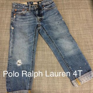 ポロラルフローレン(POLO RALPH LAUREN)のPolo Ralph Lauren ダメージジーンズ 4T(パンツ/スパッツ)