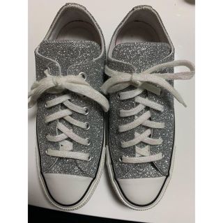 コンバース(CONVERSE)のコンバース グリッター スニーカー 24センチ(スニーカー)