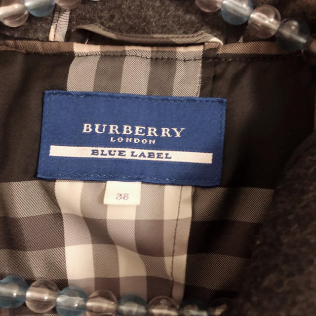 BURBERRY BLUE LABEL(バーバリーブルーレーベル)のバーバリー ブルーレーベル ダッフル ショート コート レディースのジャケット/アウター(ダッフルコート)の商品写真