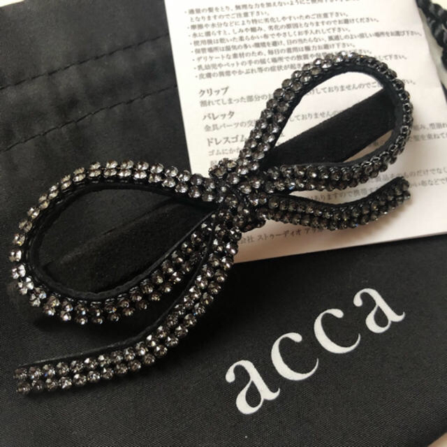 acca(アッカ)のアッカ アンジェラ シルバーナイト レディースのヘアアクセサリー(バレッタ/ヘアクリップ)の商品写真