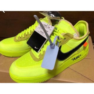 オフホワイト(OFF-WHITE)のNIKE AIR FORCE 1 LOW THE TEN OFF WHITE (スニーカー)