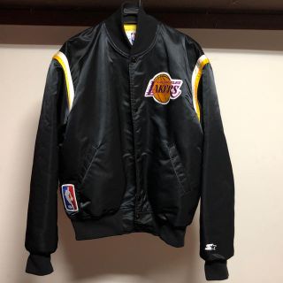 シュプリーム(Supreme)の希少 LAKERS starter ジャケット(ナイロンジャケット)