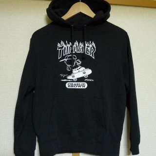 スラッシャー(THRASHER)のTHRASHER PEANUTS パーカー チャーリー・ブラウン(パーカー)