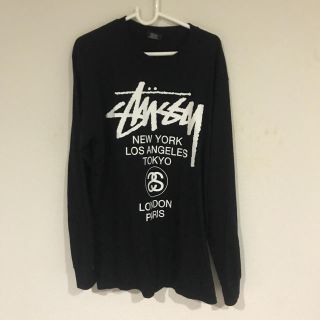 ステューシー(STUSSY)のストゥーシー ワールドツアーロンT(Tシャツ/カットソー(七分/長袖))