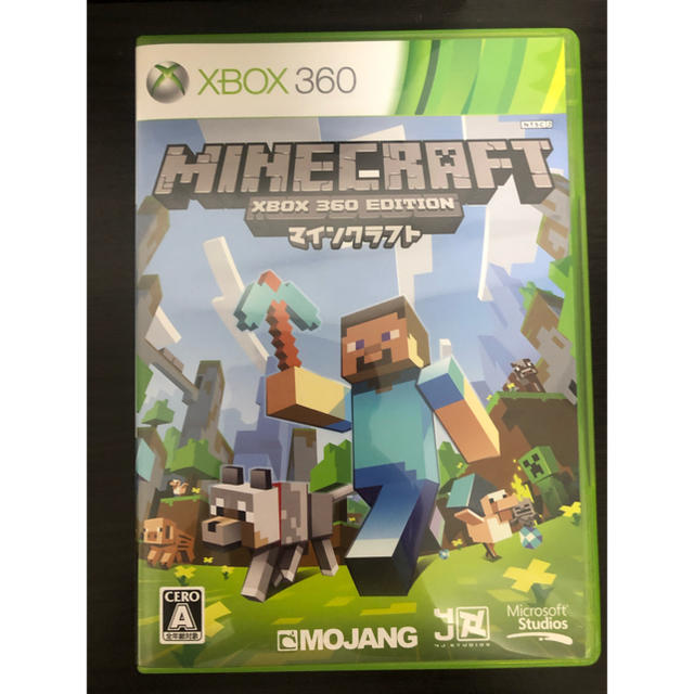 Xbox360(エックスボックス360)のMINECRAFT XBOX360 EDITION エンタメ/ホビーのゲームソフト/ゲーム機本体(家庭用ゲームソフト)の商品写真