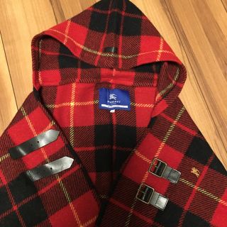 バーバリーブルーレーベル(BURBERRY BLUE LABEL)のBURBERRY ﾌﾞﾙｰﾚｰﾍﾞﾙ ﾎﾟﾝﾁｮ(ポンチョ)