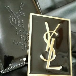 サンローラン(Saint Laurent)のYSL　エナメルカバー付ミラー♪(その他)