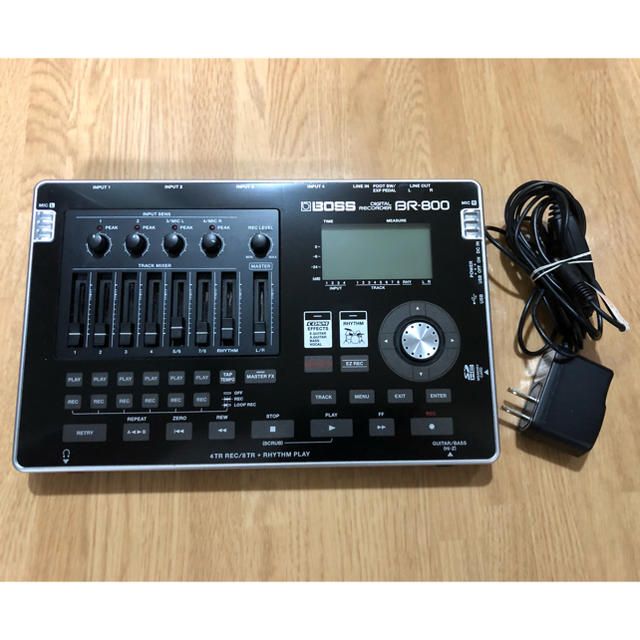 BOSS BR-800 DIGITAL 当たろ RECORDER MTR アダプター付き BOSS BR-800 DIGITAL 当たろ RECORDER MTR アダプター付き