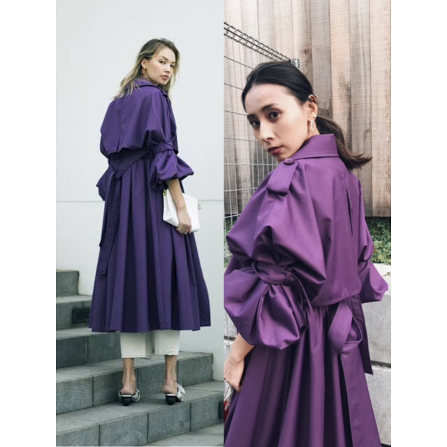 Ameri VINTAGE(アメリヴィンテージ)のGOURD SLEEVE TRENCH COAT レディースのジャケット/アウター(トレンチコート)の商品写真