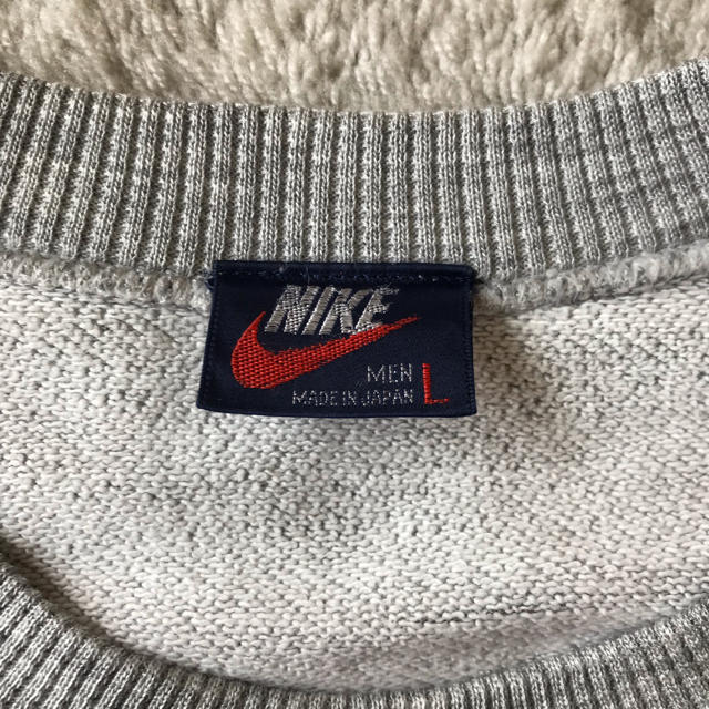 80S 希少　紺タグ　ナイキ　NIKE トレーナー　刺繍　　ゆるダボ