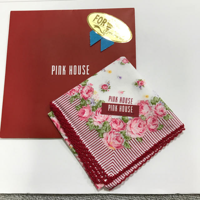 PINK HOUSE(ピンクハウス)のピンクハウスのハンカチ レディースのファッション小物(ハンカチ)の商品写真