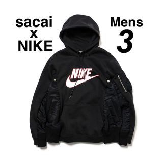 サカイ(sacai)のsacai x NIKE Mens Hoodie Black 3(パーカー)