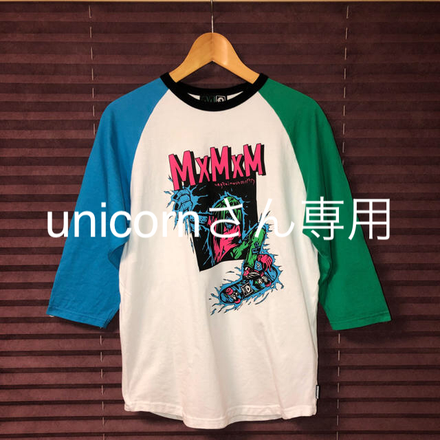 MAGICAL MOSH MISFITS(マジカルモッシュミスフィッツ)のマジカルモッシュミスフィッツ HELLZOMBIES RAGLAN メンズのトップス(Tシャツ/カットソー(七分/長袖))の商品写真