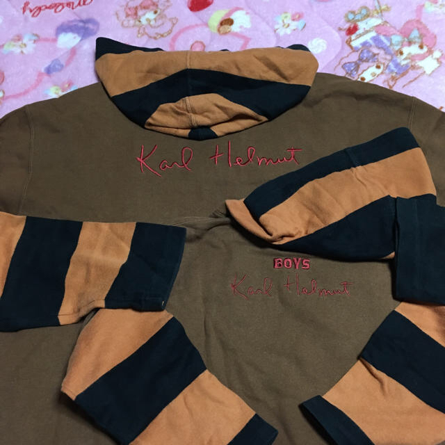 Karl Helmut(カールヘルム)のボーイズカールヘルムトレーナー キッズ/ベビー/マタニティのキッズ服男の子用(90cm~)(Tシャツ/カットソー)の商品写真