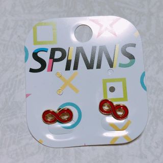 スピンズ(SPINNS)のSPINNS ♾ 無限大インフィニティデザイン ピアス(ピアス)