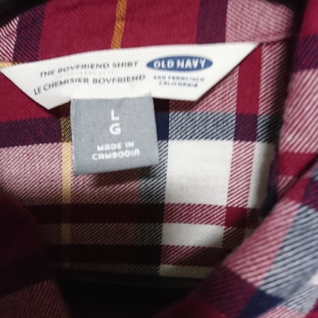 Old Navy(オールドネイビー)の専用になりますオールドネイビー長袖シャツ レディースのトップス(シャツ/ブラウス(長袖/七分))の商品写真