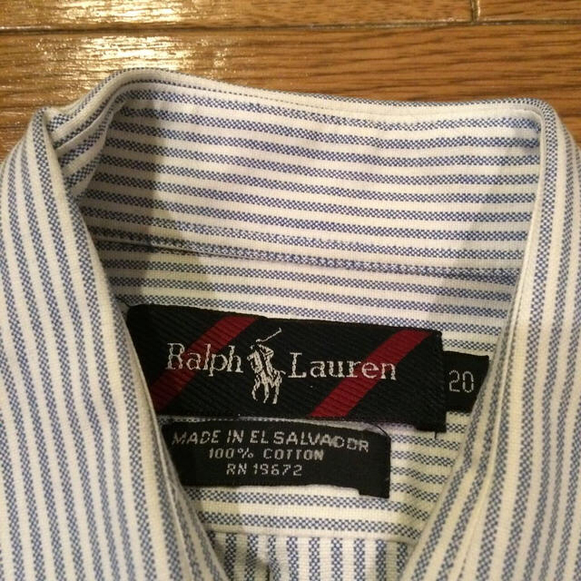 Ralph Lauren(ラルフローレン)のラルフローレン♡メンズストライプシャツ レディースのトップス(シャツ/ブラウス(長袖/七分))の商品写真