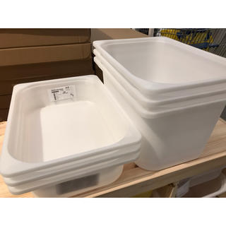 イケア(IKEA)の【6個セット】TROFAST トロファスト 収納ボックス, ホワイト(ケース/ボックス)