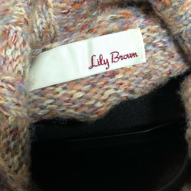 Lily Brown(リリーブラウン)のLliy Brown ハーフニットプルオーバー レディースのトップス(ニット/セーター)の商品写真