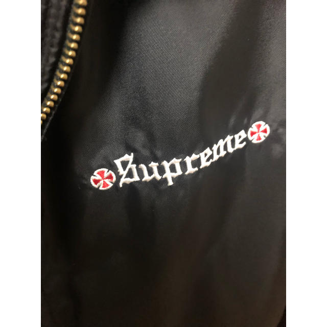 Supreme independent ボンバージャケット M