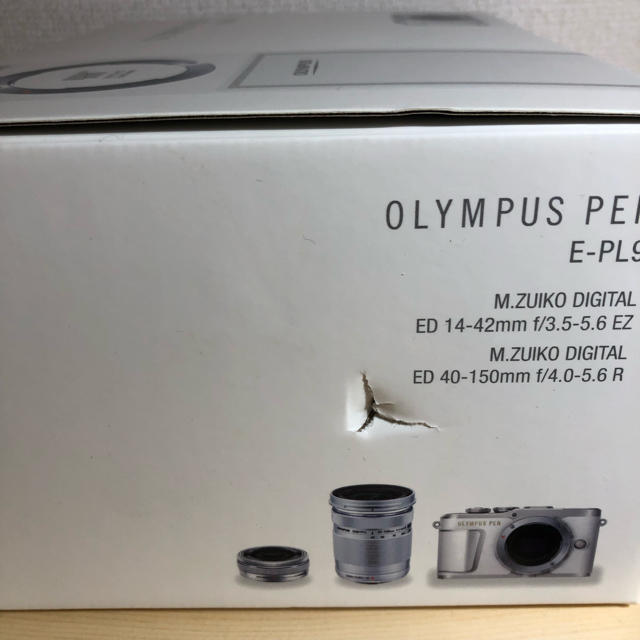 OLYMPUS(オリンパス)のOLYMPUS PEN EPL9 レンズキット スマホ/家電/カメラのカメラ(ミラーレス一眼)の商品写真