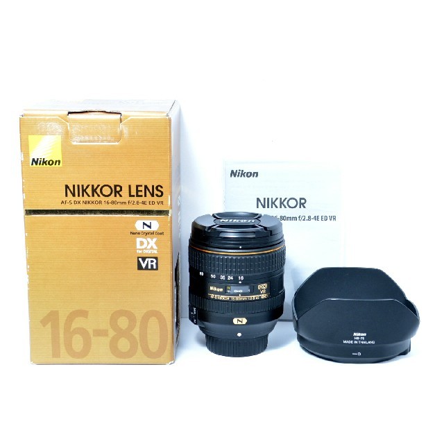 ★ニコン★Nikon AF-S DX 16-80mm f2.8-4E ED VR