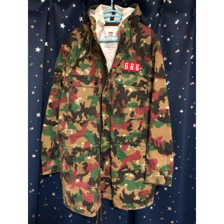 シュプリーム(Supreme)のSupreme 17ss Field Parka L Camo 中古(ミリタリージャケット)