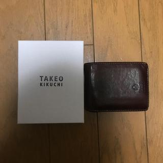 タケオキクチ(TAKEO KIKUCHI)のTAKEO KIKUCHI タケオキクチ 財布(折り財布)