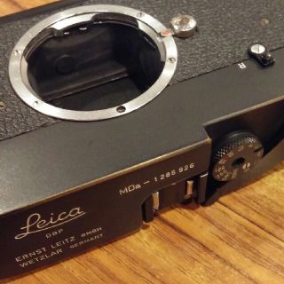 ライカ(LEICA)の☆希少☆ライカMDa 後塗りブラック半艶(フィルムカメラ)