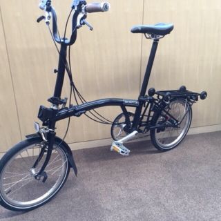 ブロンプトン(BROMPTON)の美品 ブロンプトンM6L・スターダストブラック ツールキット付き(自転車本体)