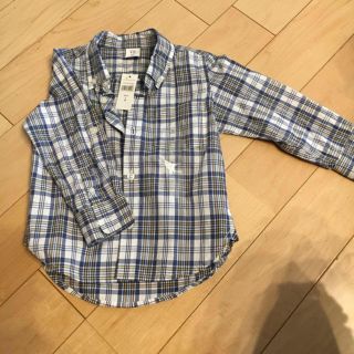 ベビーギャップ(babyGAP)のベビーギャップチェックシャツ(Tシャツ/カットソー)