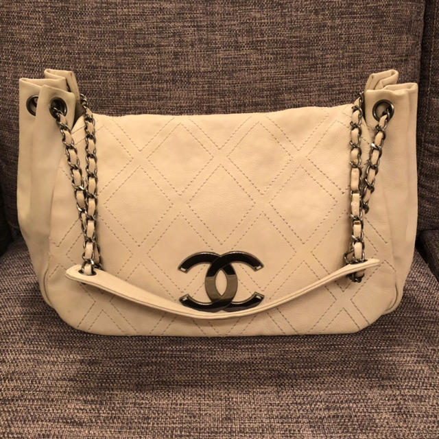 CHANEL　レア　デカココ　ヴィンテージチェーンバッグ