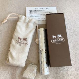 コーチ(COACH)のCOACH(コーチ) トラベル インセンス セット(お香/香炉)