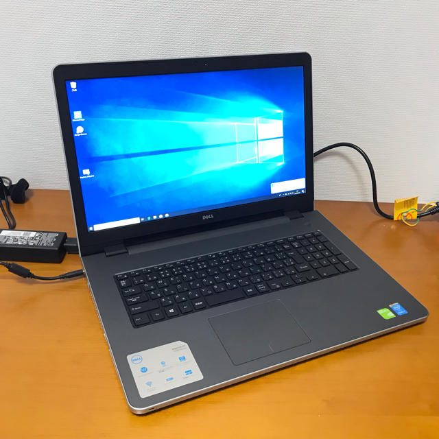 高速起動SSD i7 inspiron 17 5758 8G Windows10