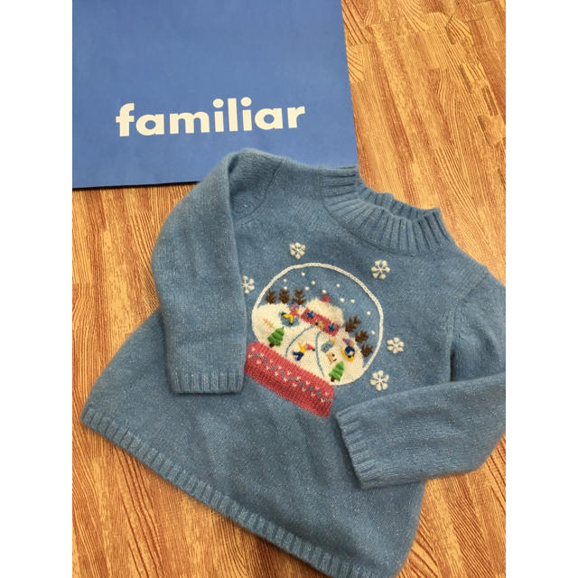 familiar(ファミリア)のfamiliar セーター キッズ/ベビー/マタニティのベビー服(~85cm)(ニット/セーター)の商品写真