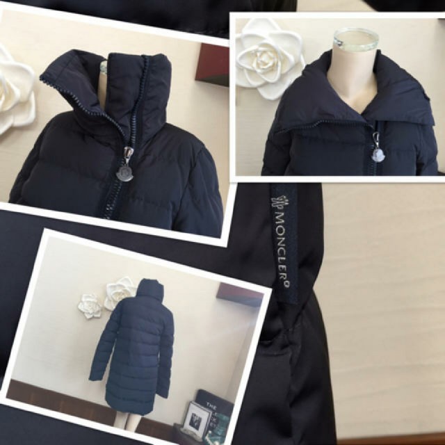 ダウンコートMONCLER Gerboise  ネイビー  00サイズ