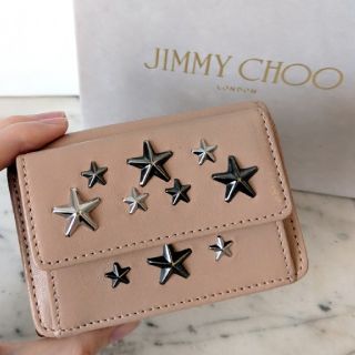 ジミーチュウ(JIMMY CHOO)のANYA0429さま専用【新品・展示品】Jimmy Choo スタッズ ミニ財布(財布)